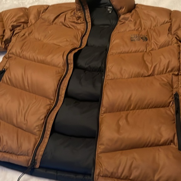 Used men’s hard mountain puffer jacket - Picture 5 of 5